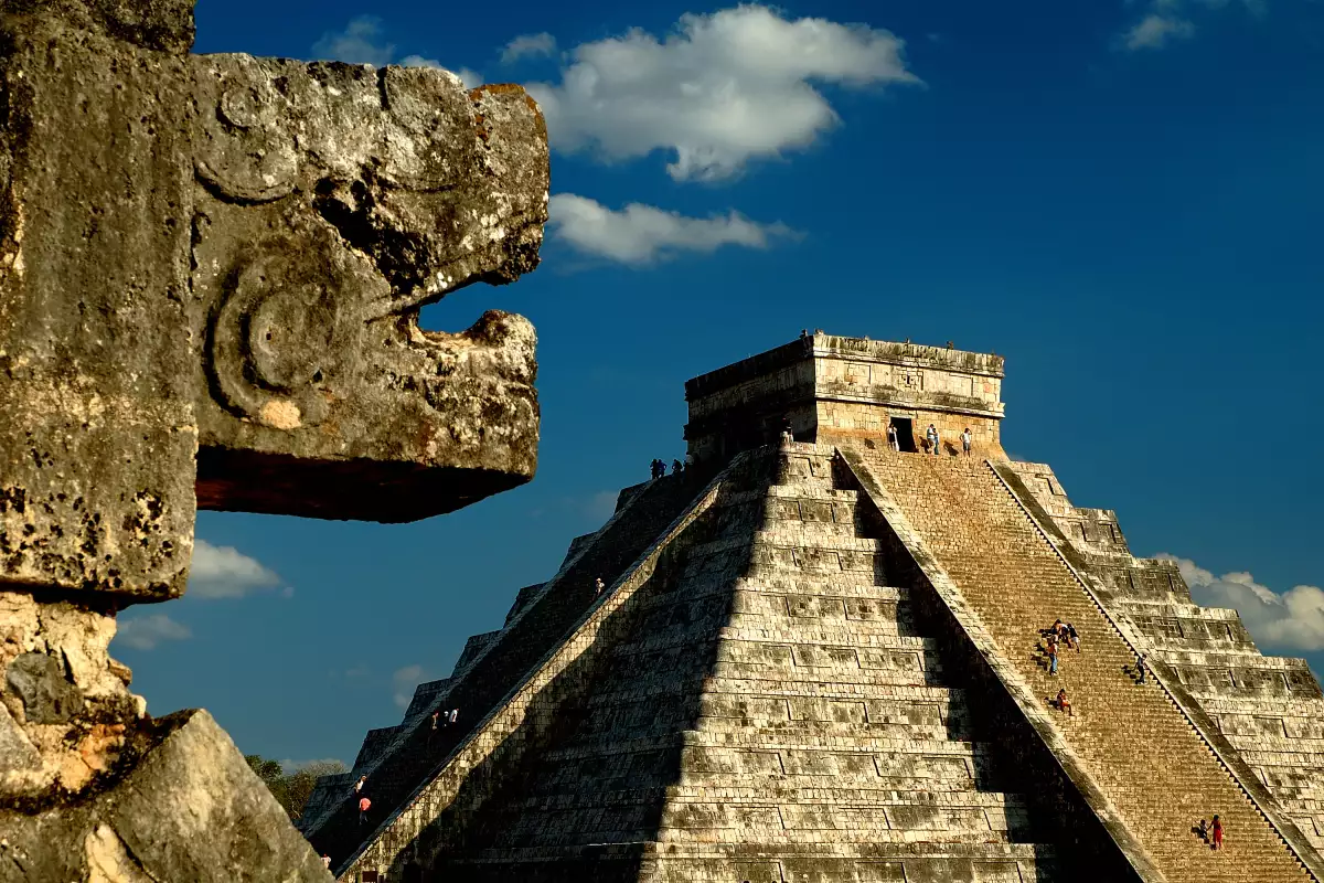 Ancient Mayan Human Sacrifice Pyramids