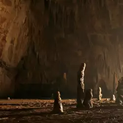 Giant bones discovered in a cave in Bavaria