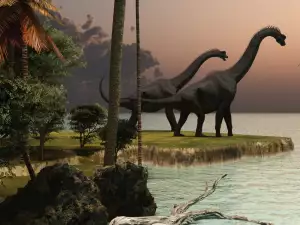 A Volcano Gave Rise to the Age of the Dinosaurs