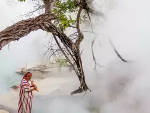 The Legendary Boiling River of Mayantuyacu in the Amazon Boils People Alive