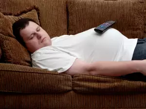 Obese people sleep less