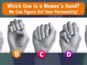 Guess Which Hand is a Woman`s to Reveal your True Self