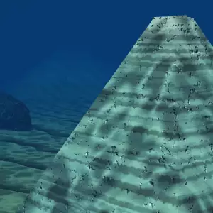 Underwater pyramid