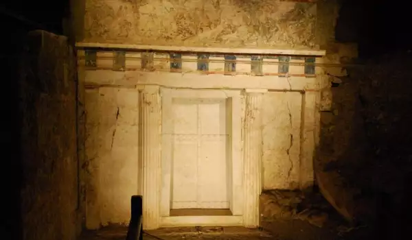 The tomb of Philip of Macedonia