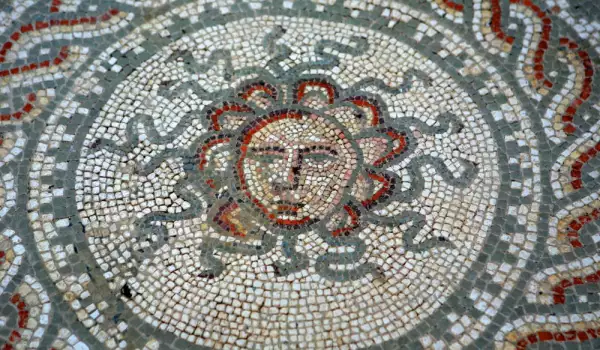 Roman mosaic Medusa