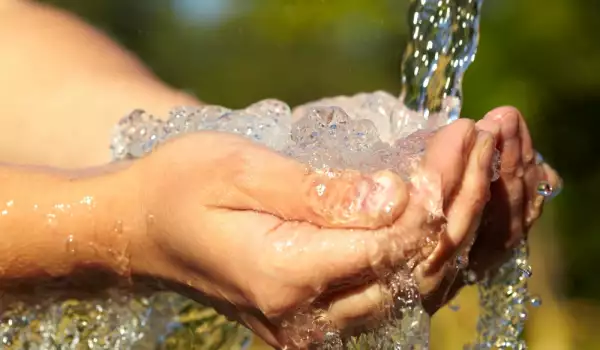 Water in Hands